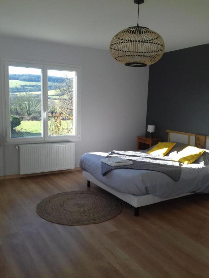 Agreable Chambre Meublee, Vue Sur La Vallee De L'Auxois Villy-en-Auxois Buitenkant foto